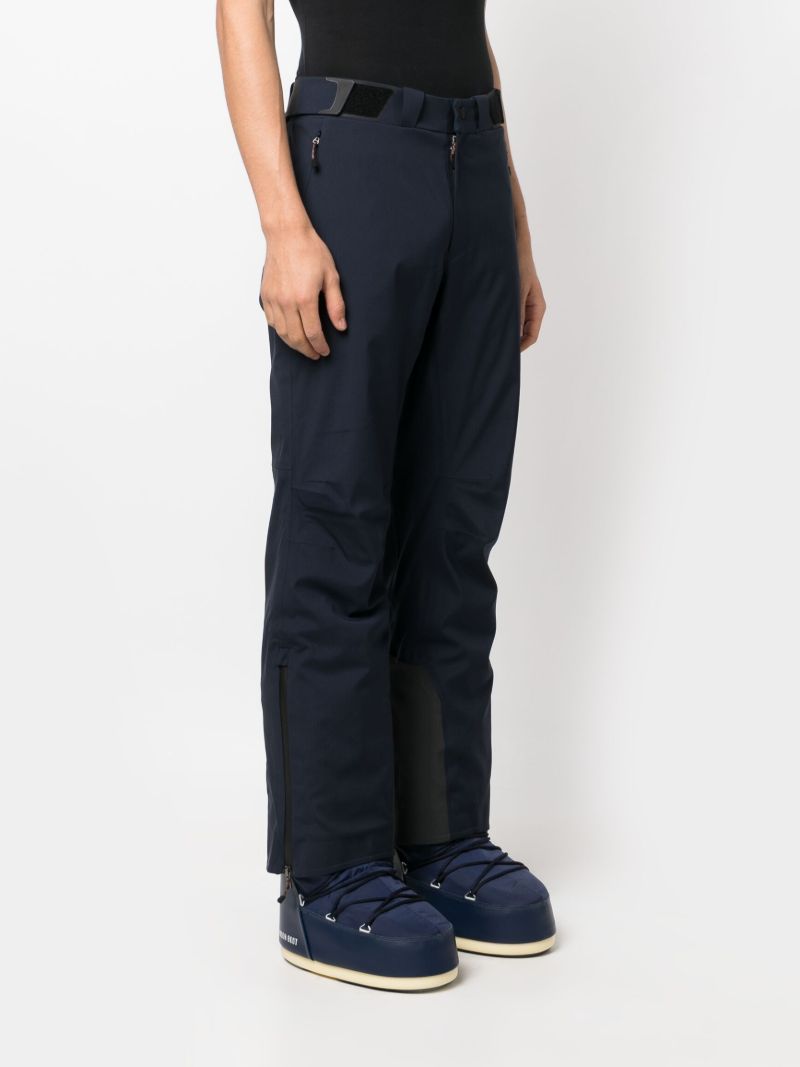 Blue Flared Ski Pants