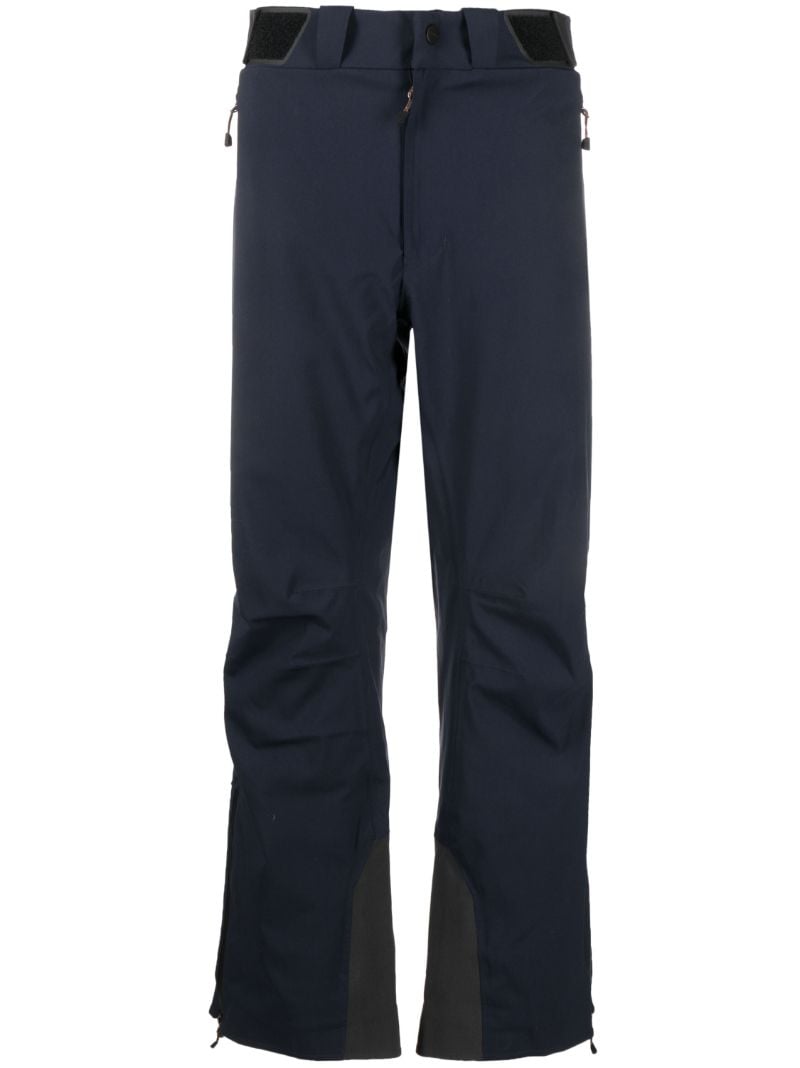 Blue Flared Ski Pants