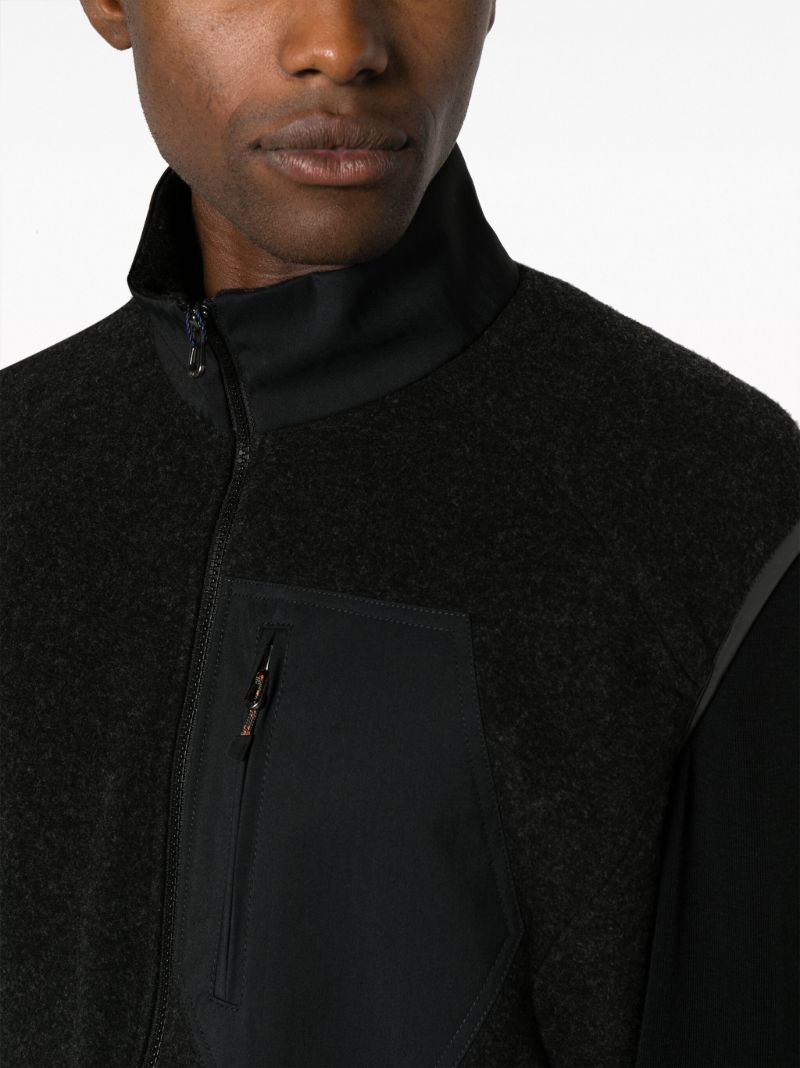 Black Explorer Fleece Gilet