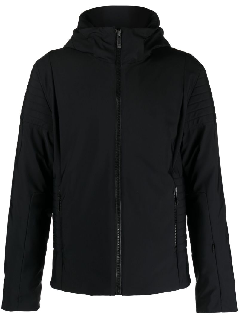Black Power Iii Hooded Ski Jacket