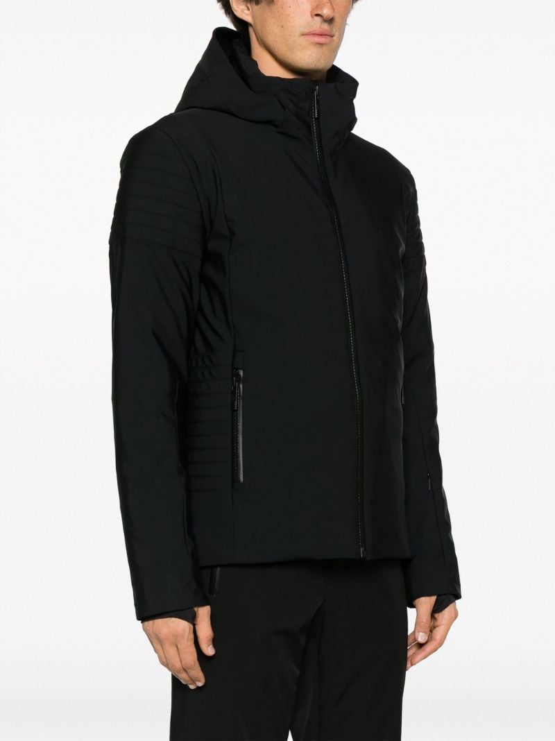 Black Power Iii Hooded Ski Jacket