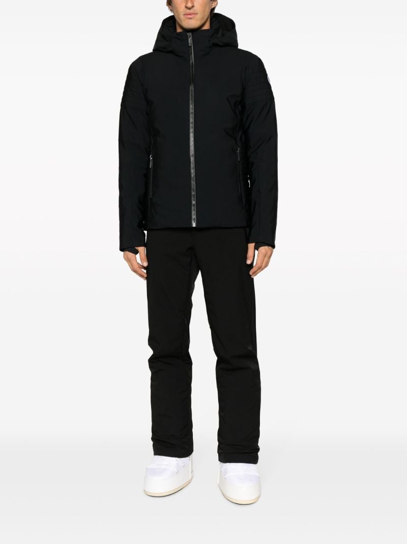 Black Power Iii Hooded Ski Jacket