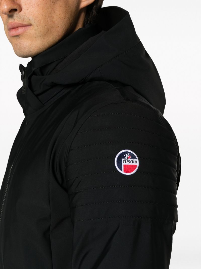 Black Power Iii Hooded Ski Jacket