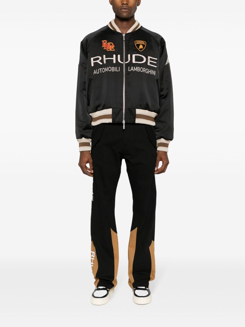 X Automobili Lamborghini Black 63 Racing Trousers