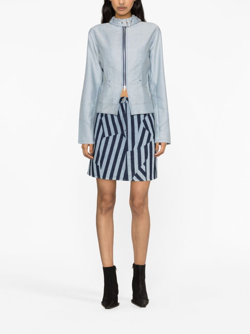 Blue Racing Denim Jacket