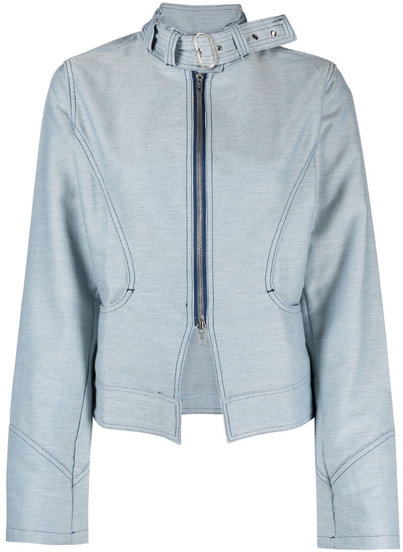 Blue Racing Denim Jacket