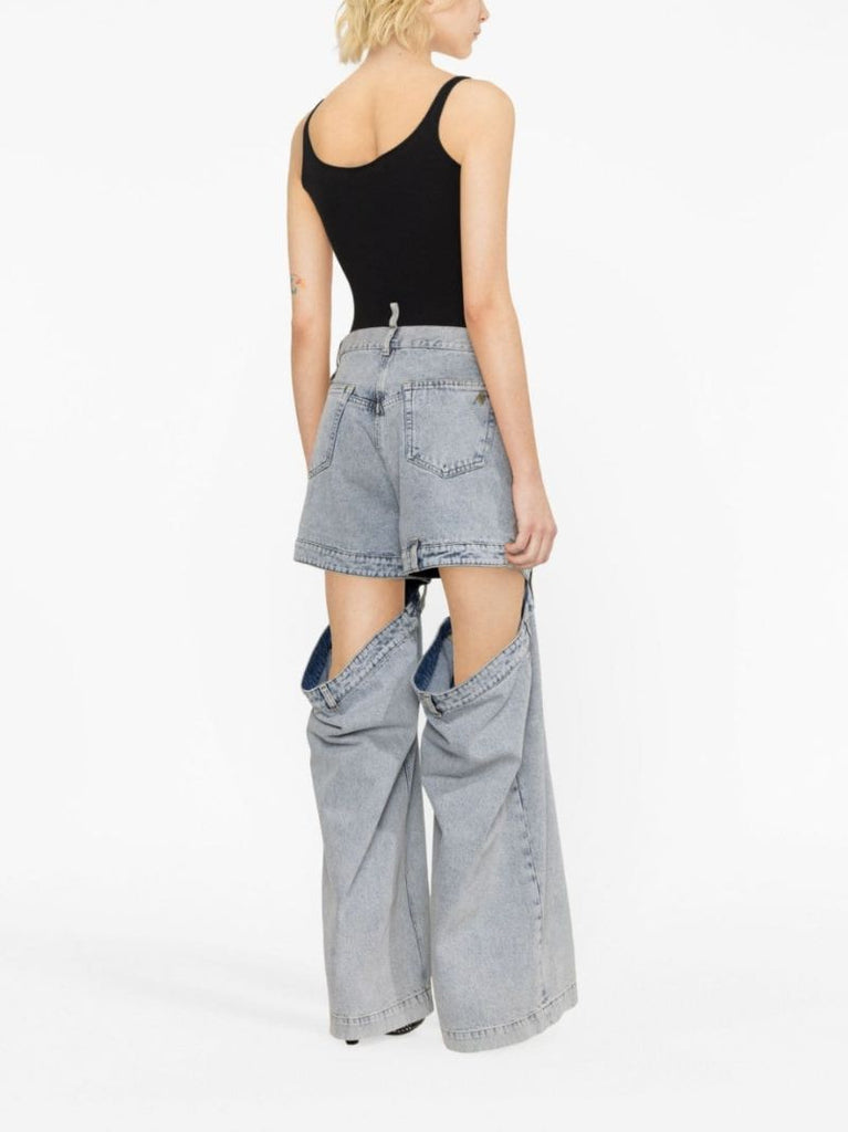 Blue Ashton Deconstructed Jeans
