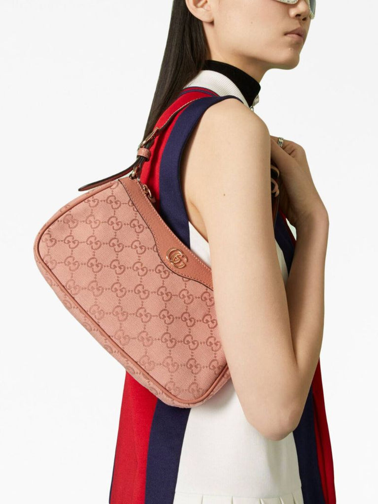 Pink Ophidia Small Gg Shoulder Bag