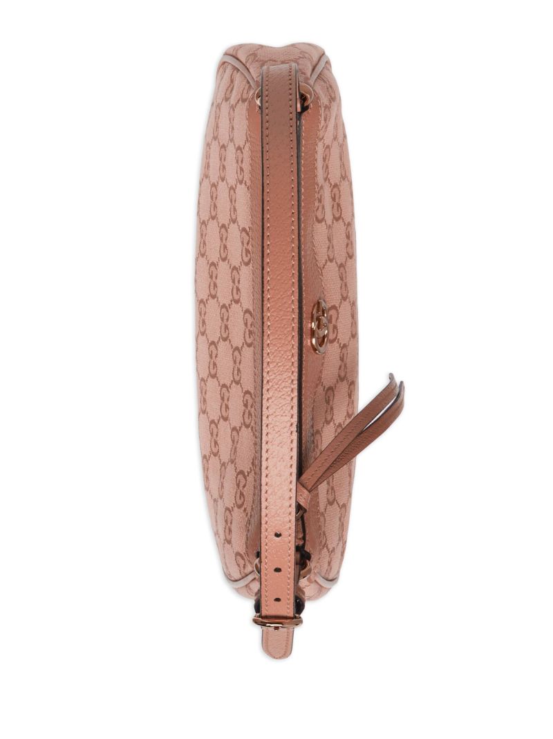 Pink Ophidia Small Gg Shoulder Bag