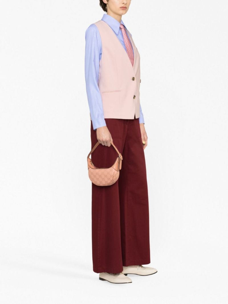 Pink Ophidia Mini Gg Supreme Shoulder Bag