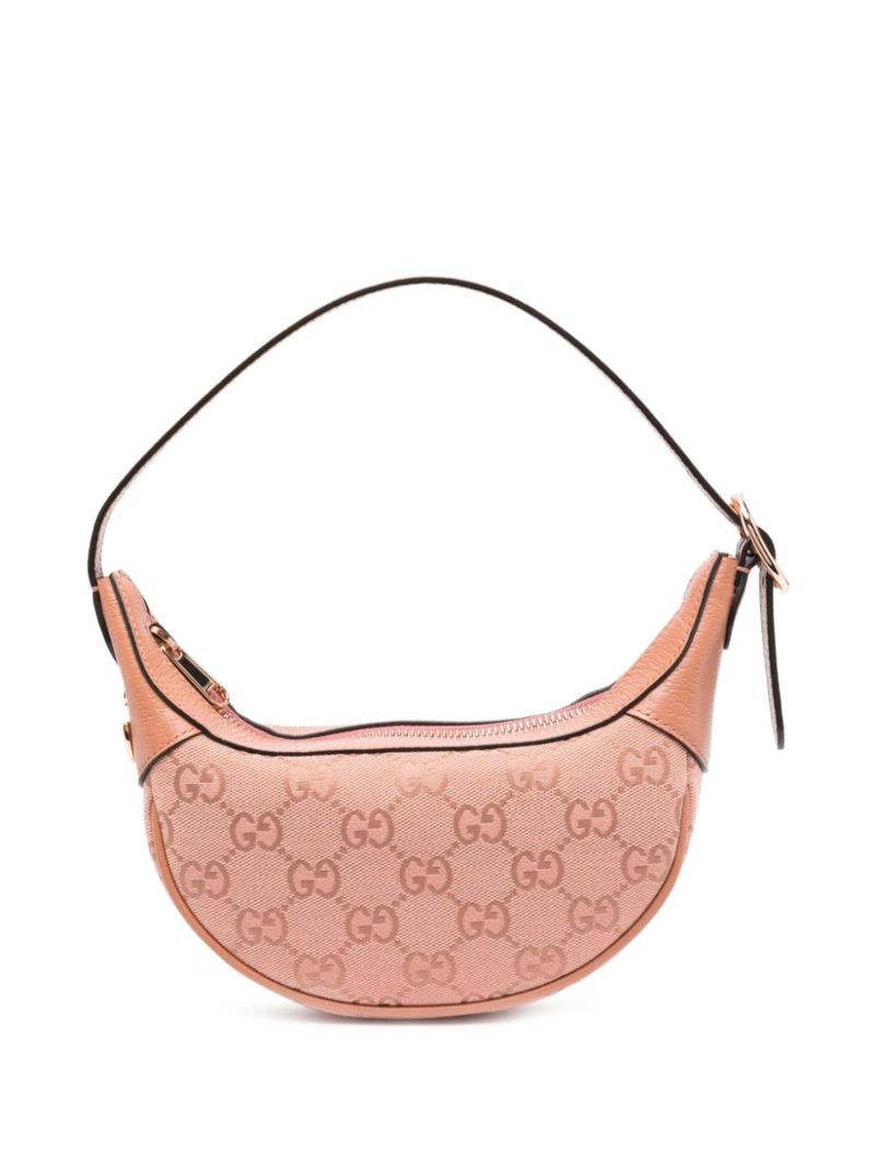 Pink Ophidia Mini Gg Supreme Shoulder Bag