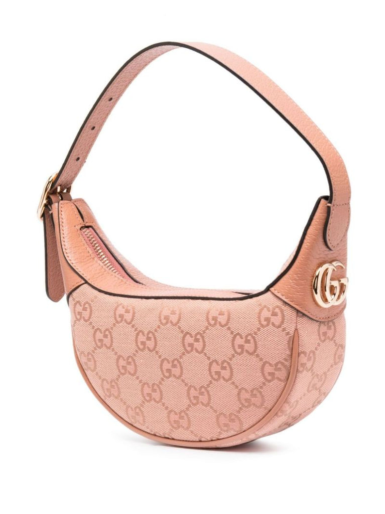 Pink Ophidia Mini Gg Supreme Shoulder Bag