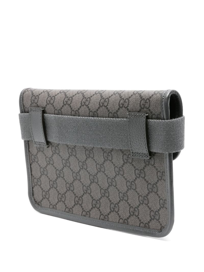 Grey Ophidia Small Gg Belt Bag