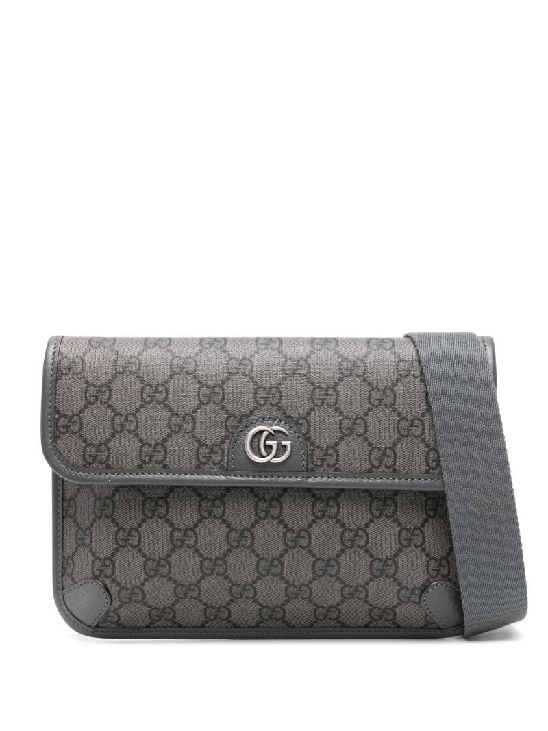 Grey Ophidia Small Gg Belt Bag