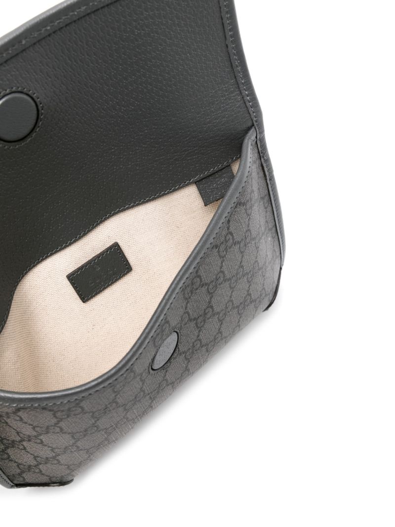 Grey Ophidia Small Gg Belt Bag