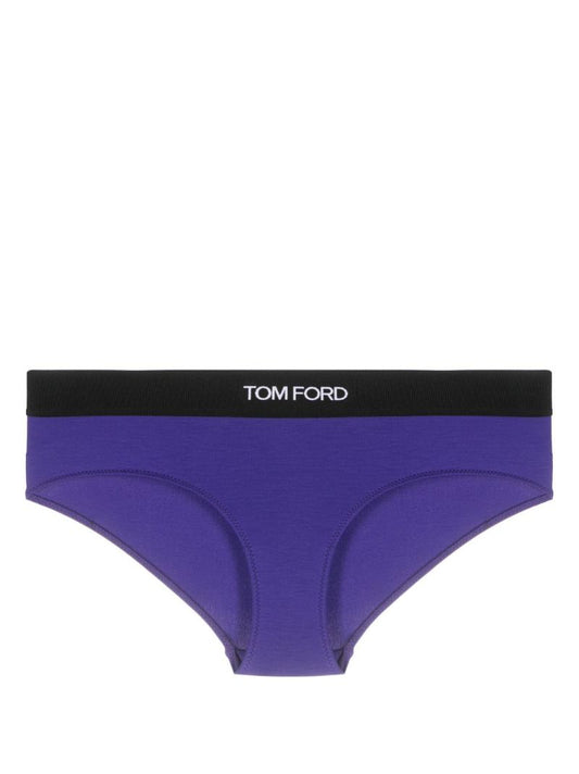 Purple Signature Boy Logo Briefs