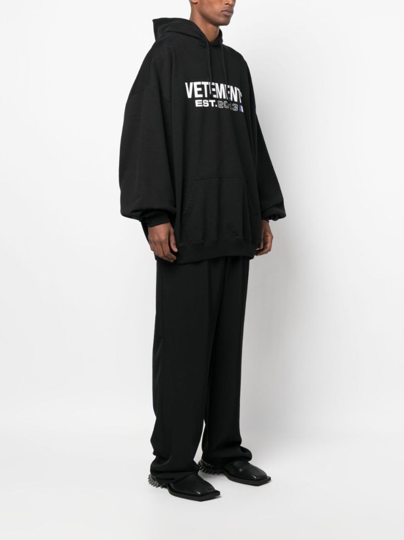 Black Flag-print Hoodie
