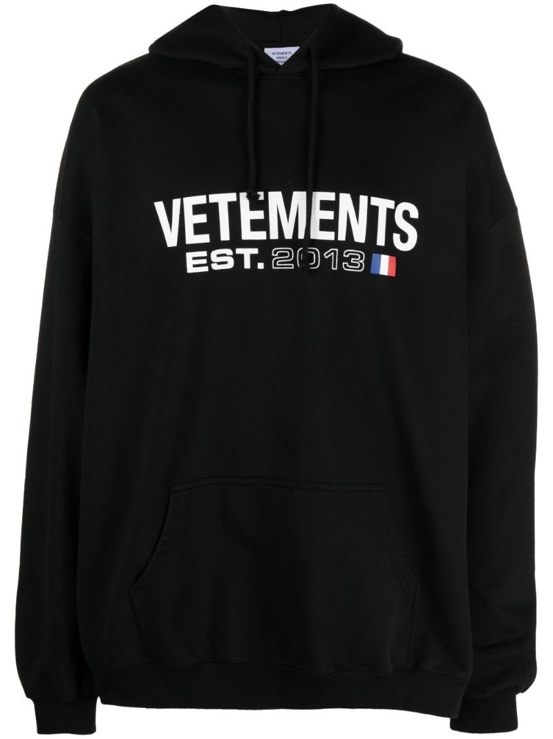 Black Flag-print Hoodie