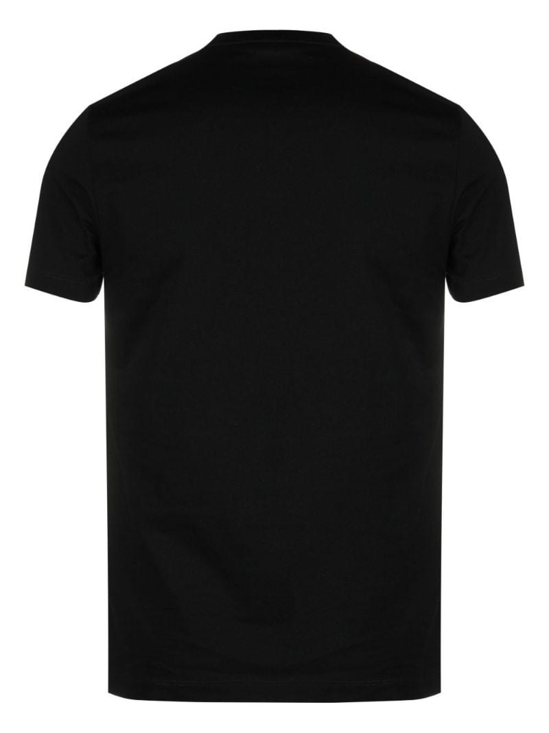 Black Medusa Head Cotton T-shirt