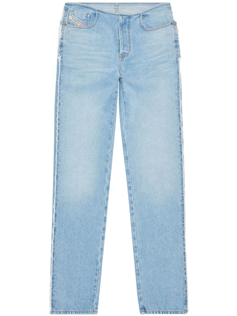Blue D-ark 0hlac Straight-leg Jeans