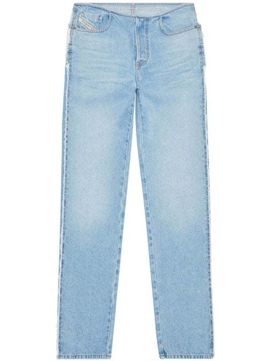 Blue D-ark 0hlac Straight-leg Jeans