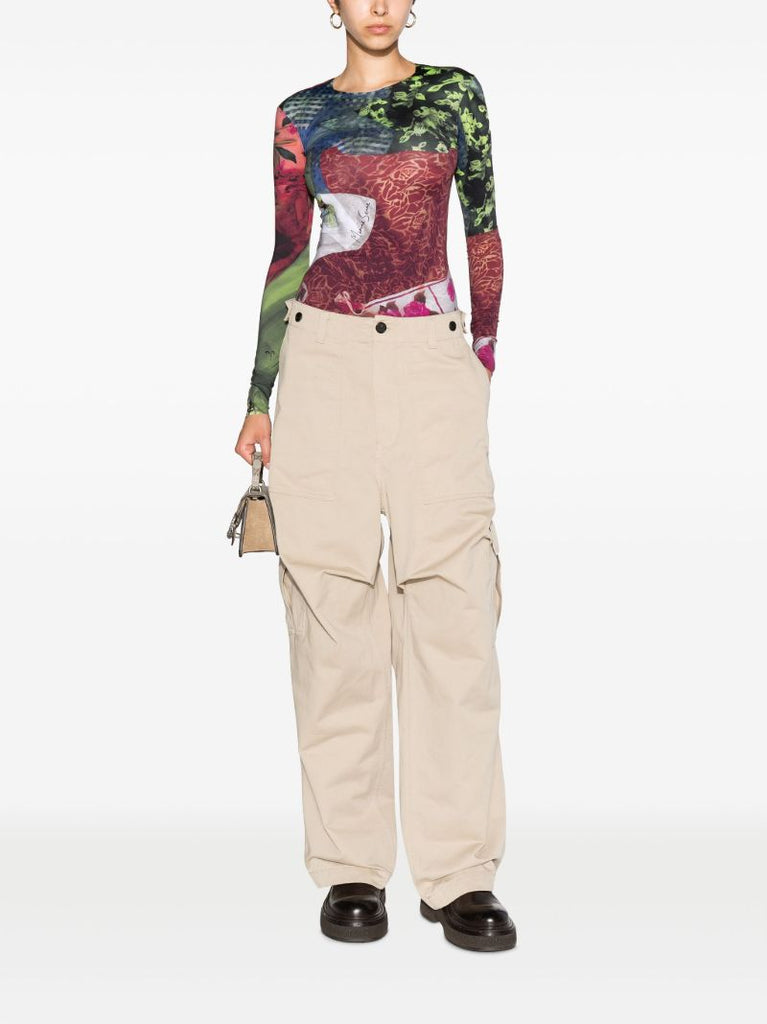 Neutral Cargo Trousers