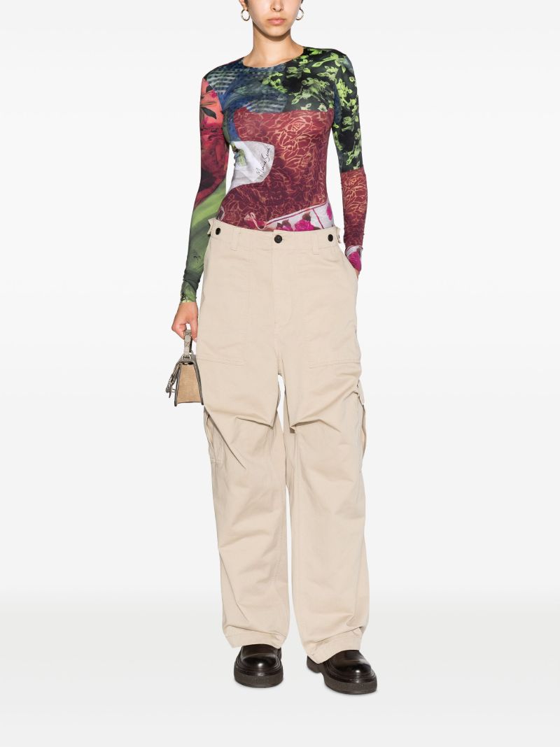 Neutral Cargo Trousers