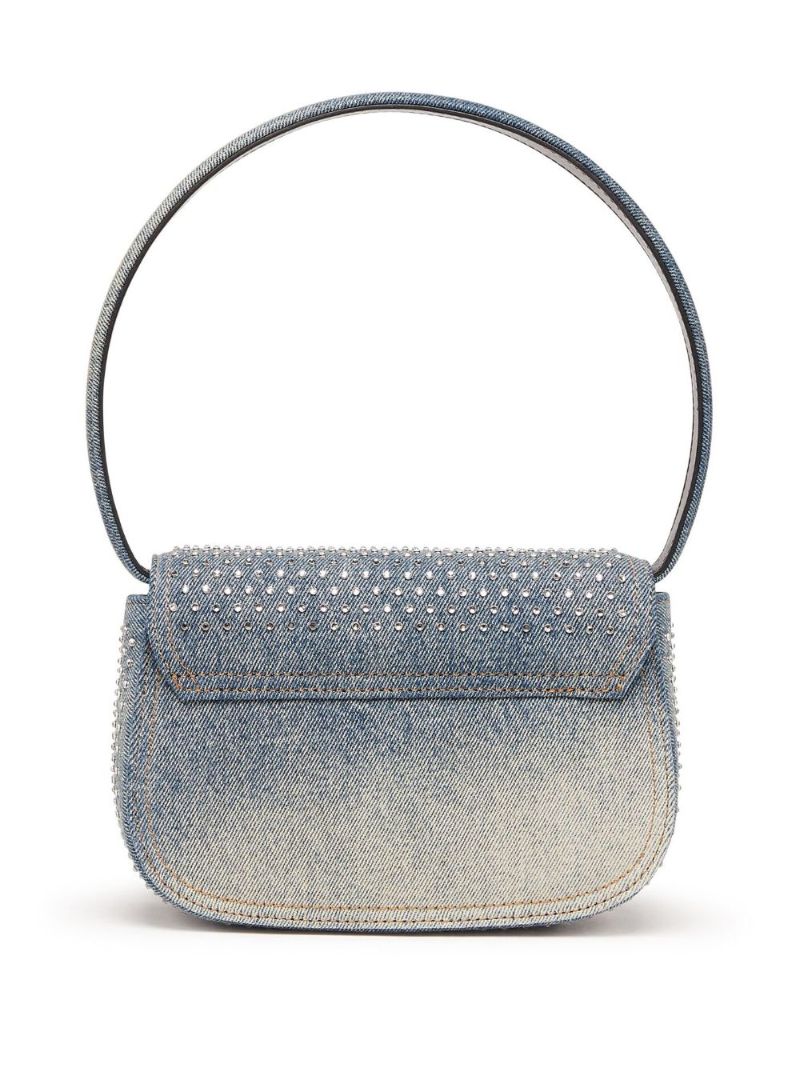 Blue 1dr Denim Shoulder Bag