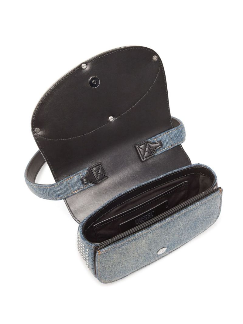 Blue 1dr Denim Shoulder Bag