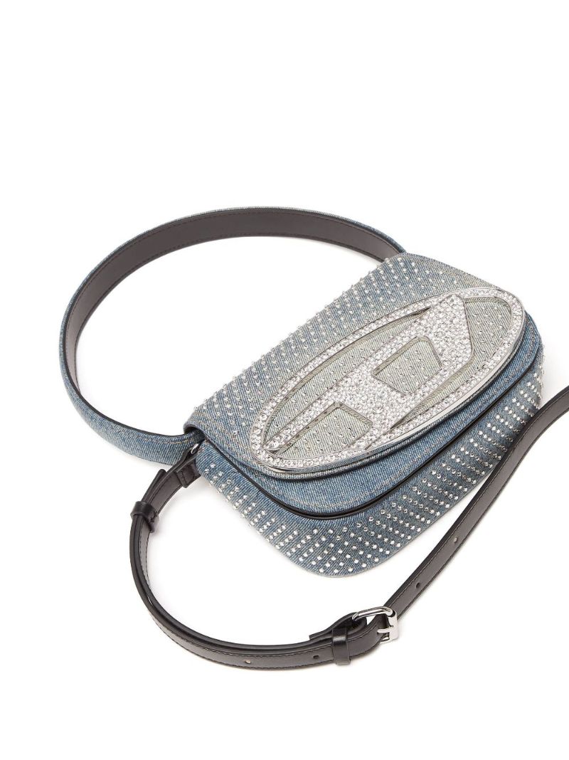 Blue 1dr Denim Shoulder Bag