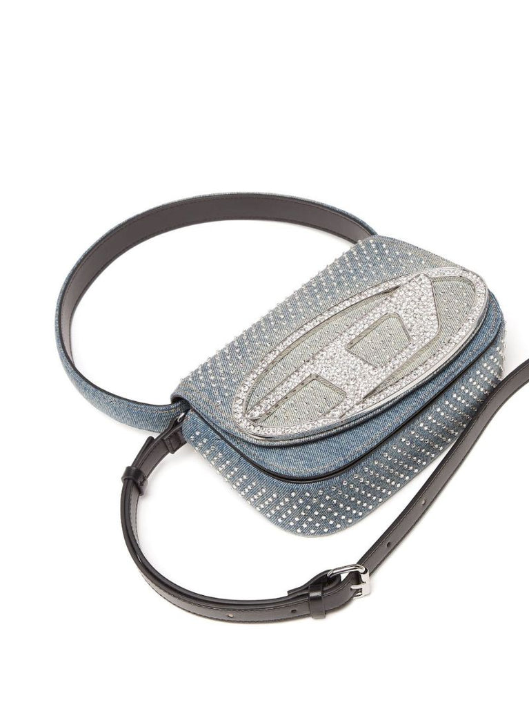 Blue 1dr Denim Shoulder Bag