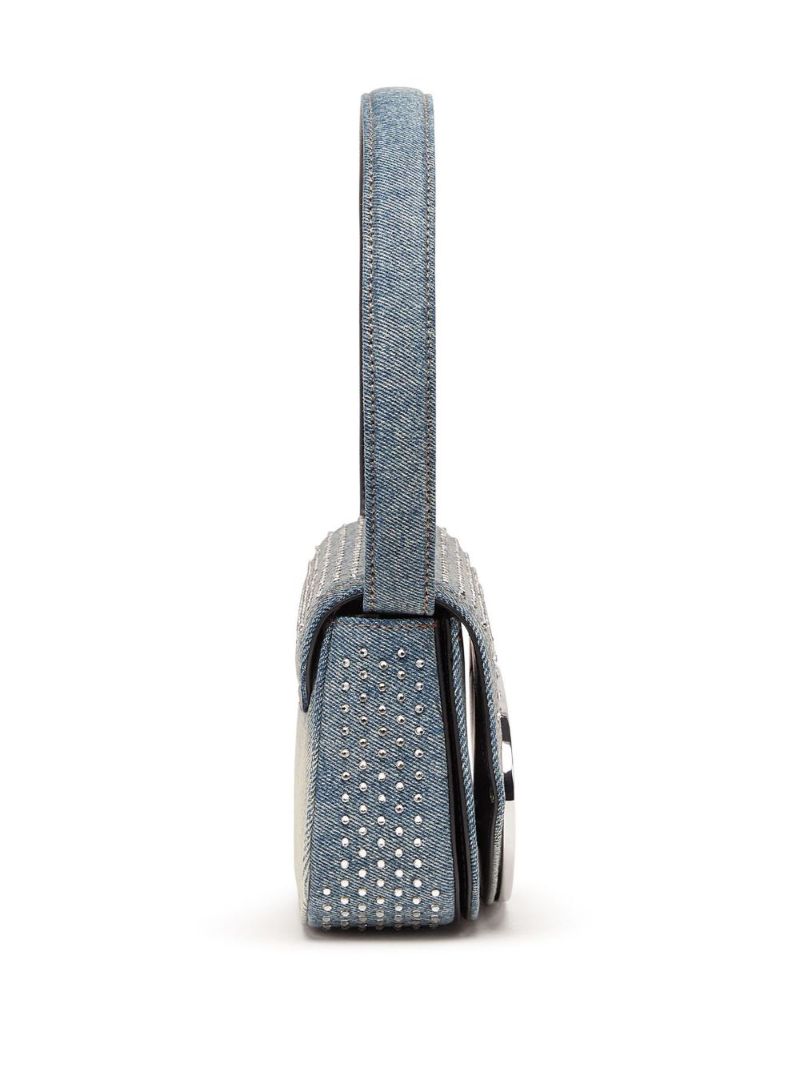 Blue 1dr Denim Shoulder Bag