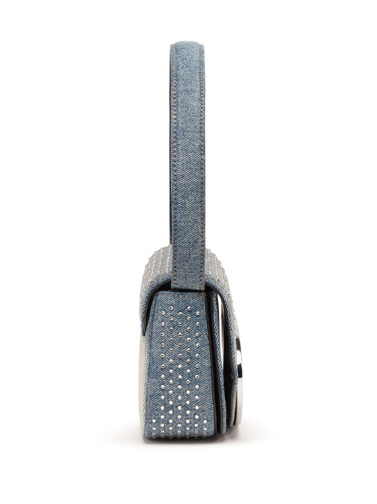 Blue 1dr Denim Shoulder Bag