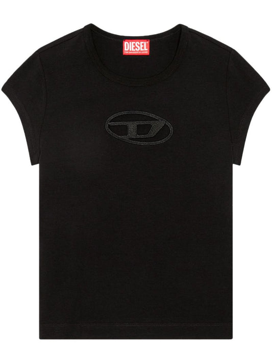 Black T-angie Cut-out T-shirt