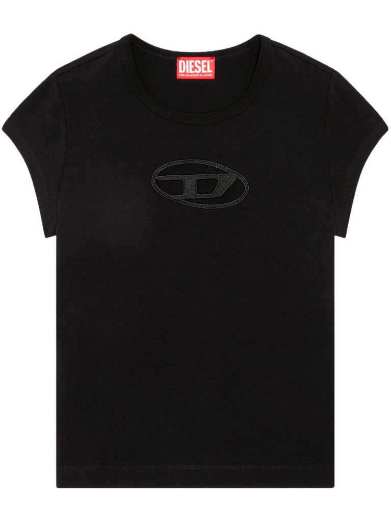 Black T-angie Cut-out T-shirt