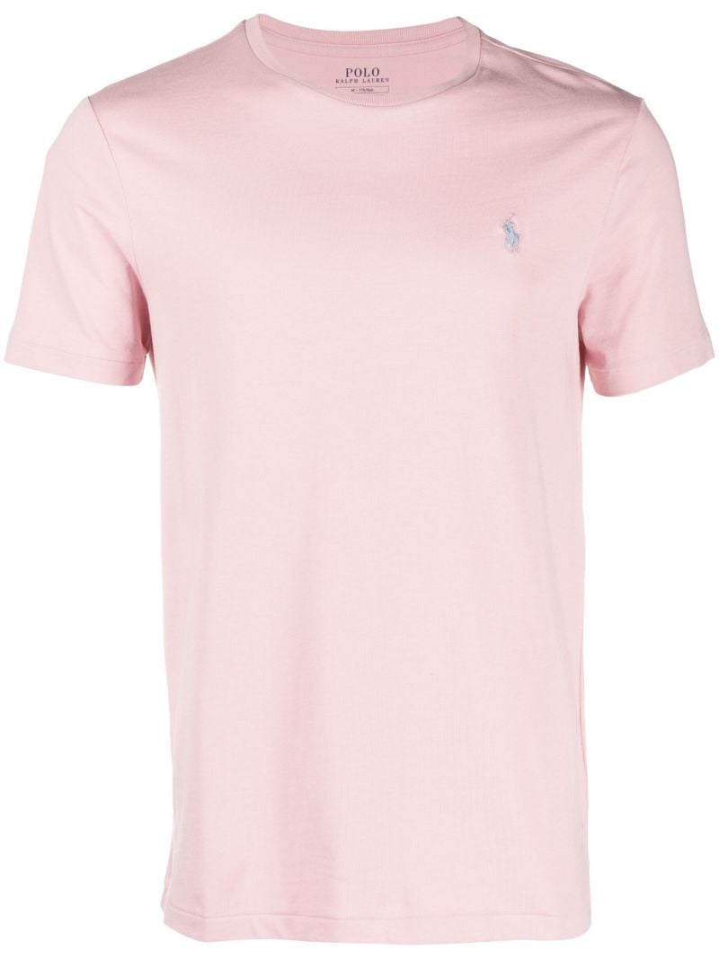 Pink Polo Pony Cotton T-shirt