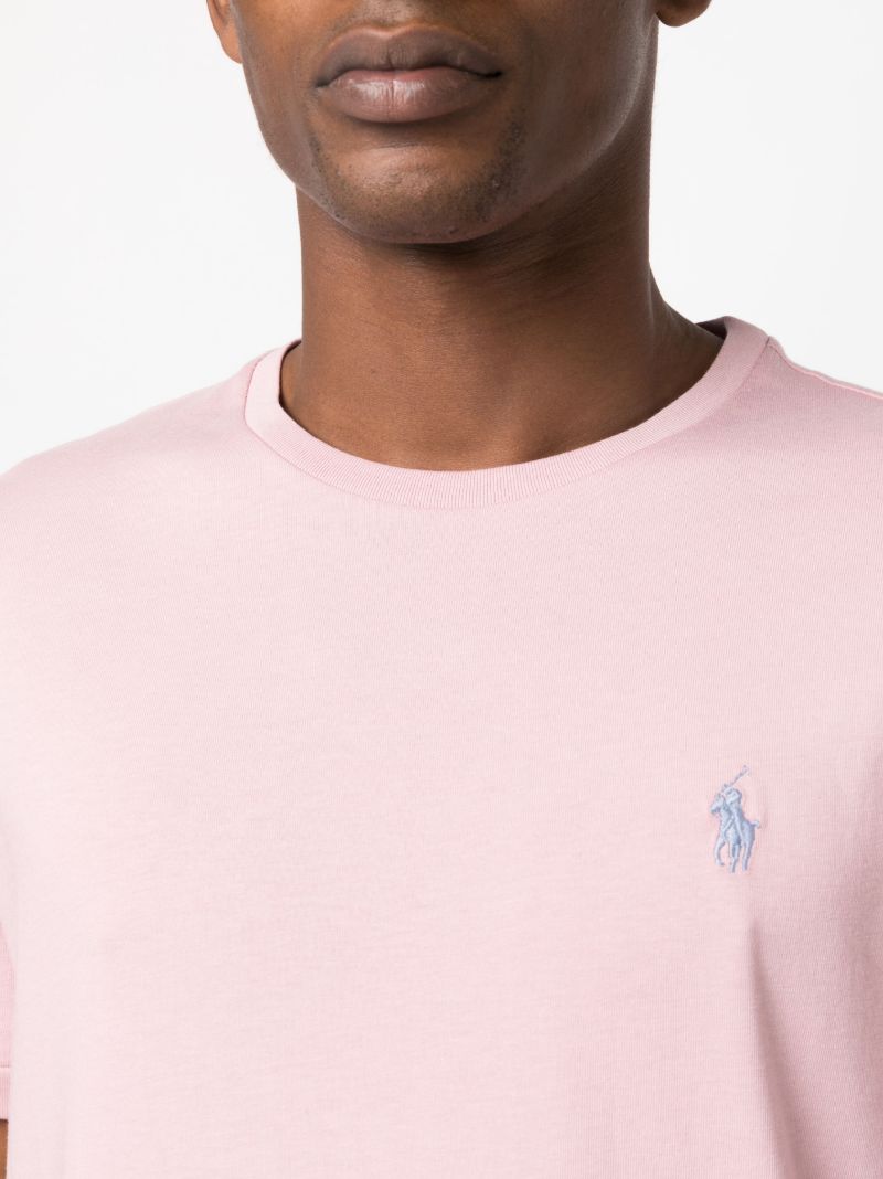 Pink Polo Pony Cotton T-shirt