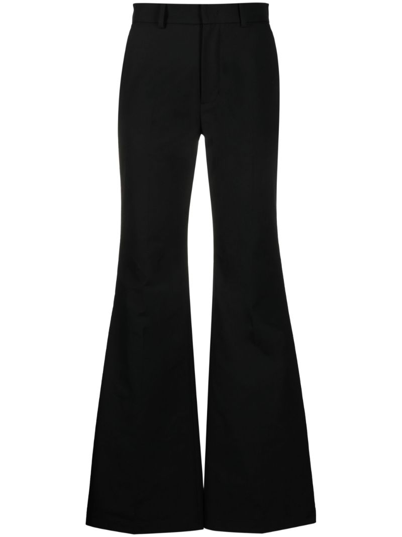 Black Flared Trousers