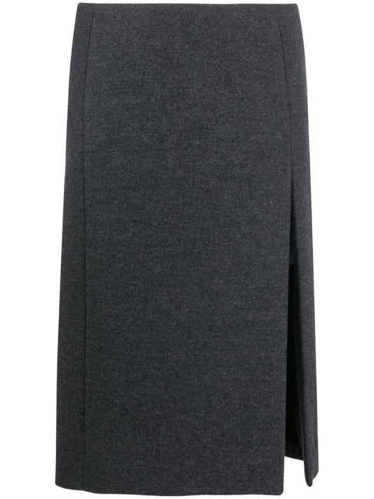 Grey Pencil Skirt