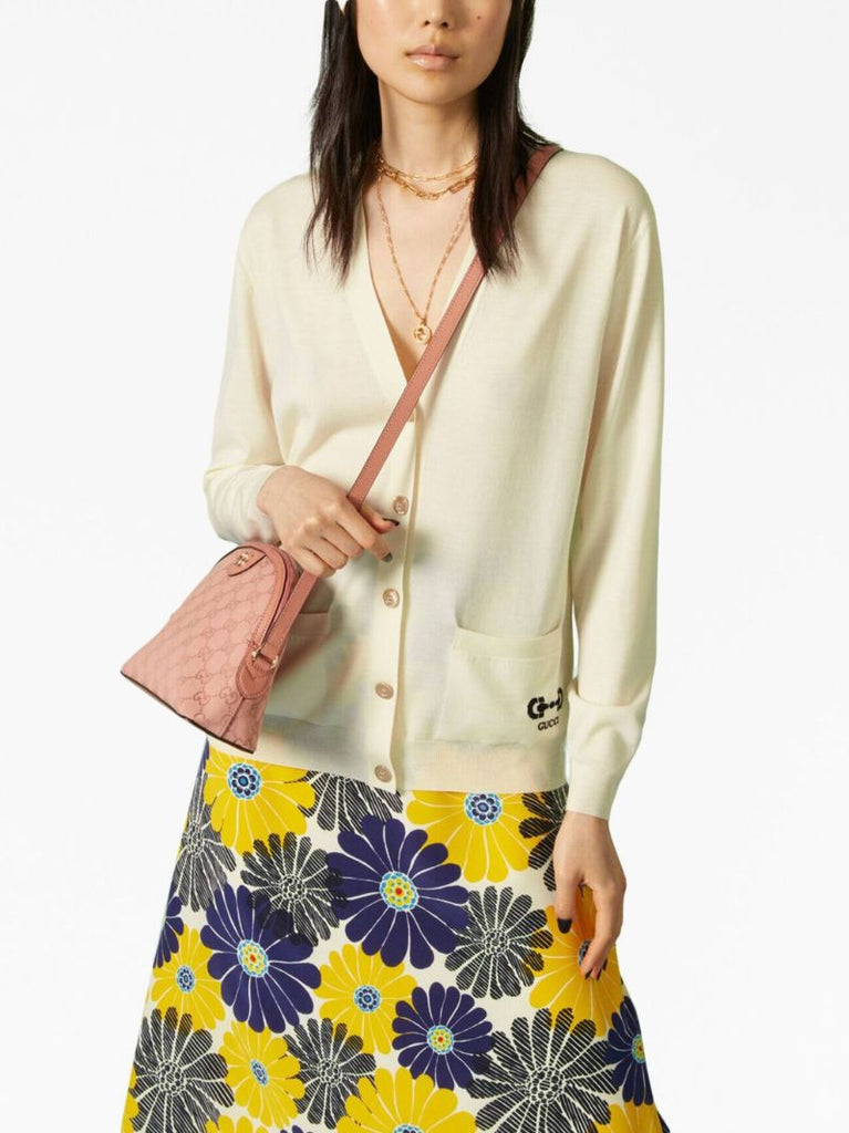 Pink Ophidia Small Gg Shoulder Bag