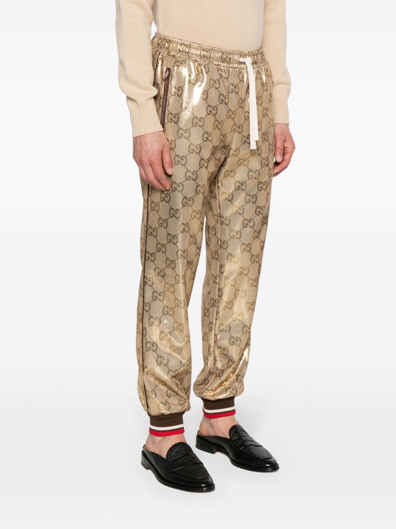 Gold-tone Gg Supreme Cotton Track Pants
