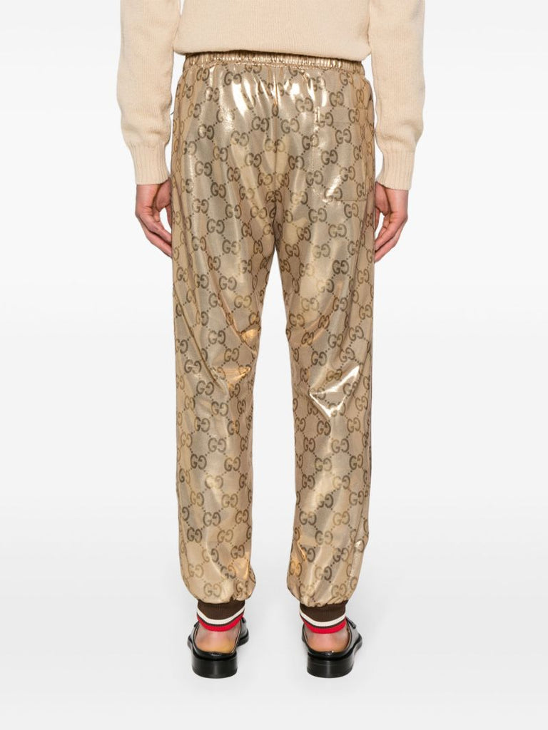 Gold-tone Gg Supreme Cotton Track Pants