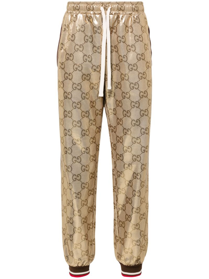 Gold-tone Gg Supreme Cotton Track Pants