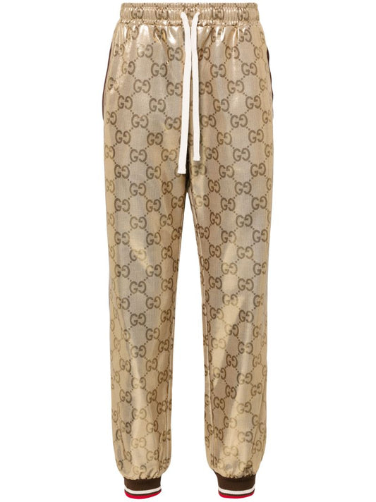 Gold-tone Gg Supreme Cotton Track Pants