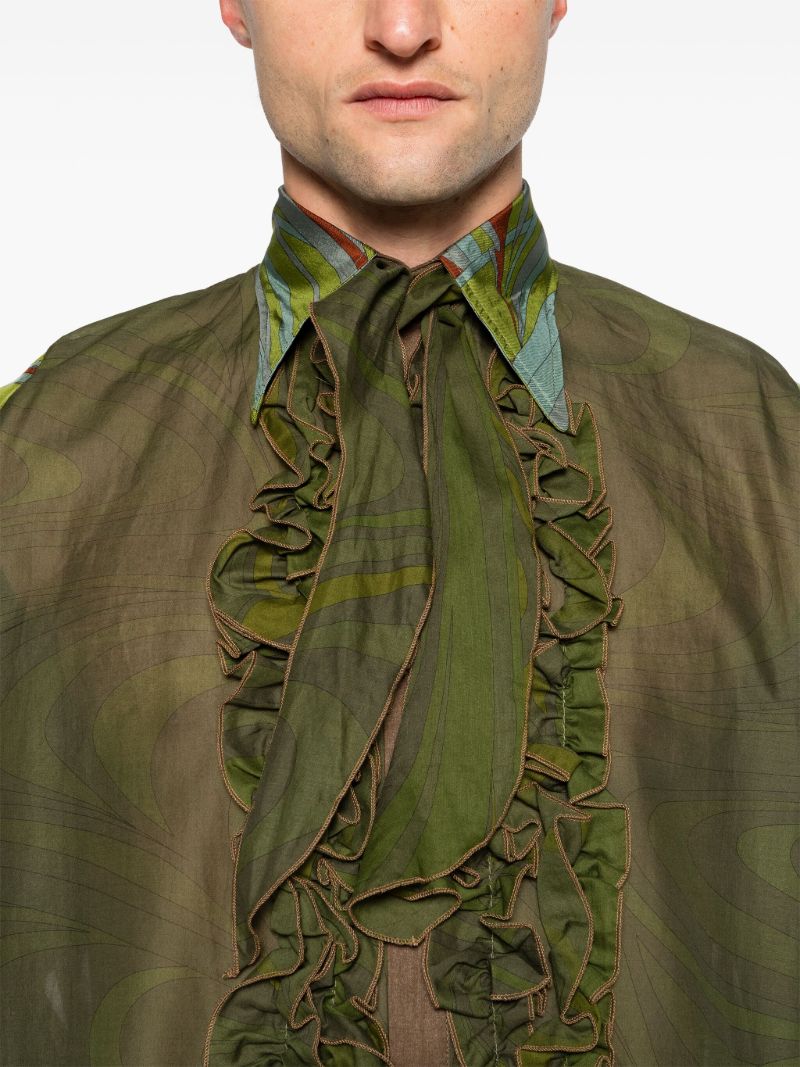 Green Ogre Semi-sheer Shirt