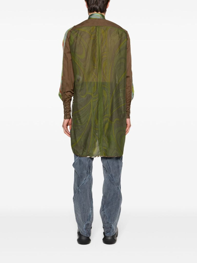 Green Ogre Semi-sheer Shirt