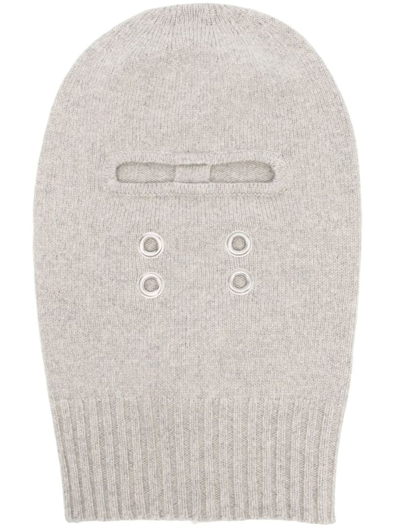 Grey Gimp Cashmere Balaclava