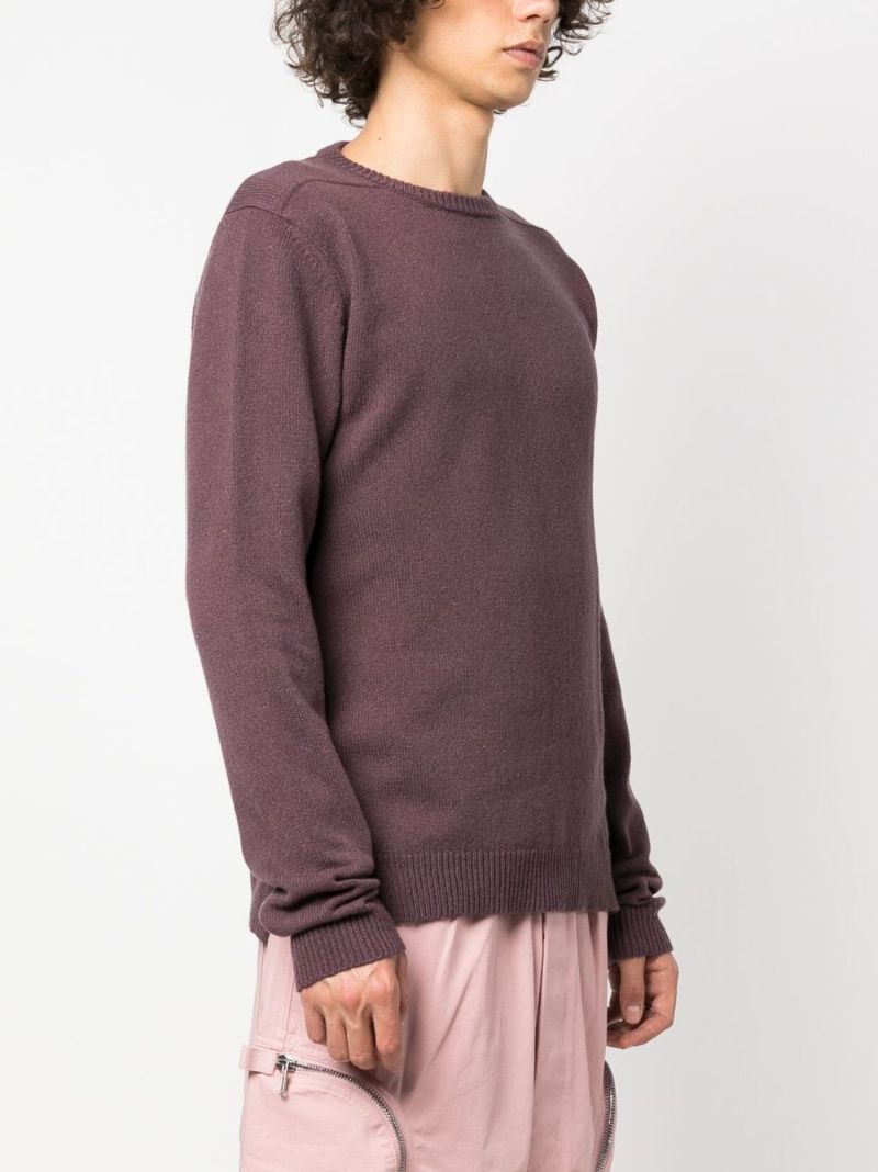 Purple Biker Cashmere Sweater