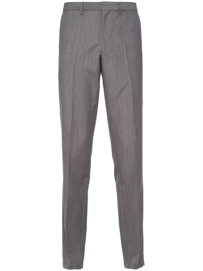 Grey Mohair Trousers