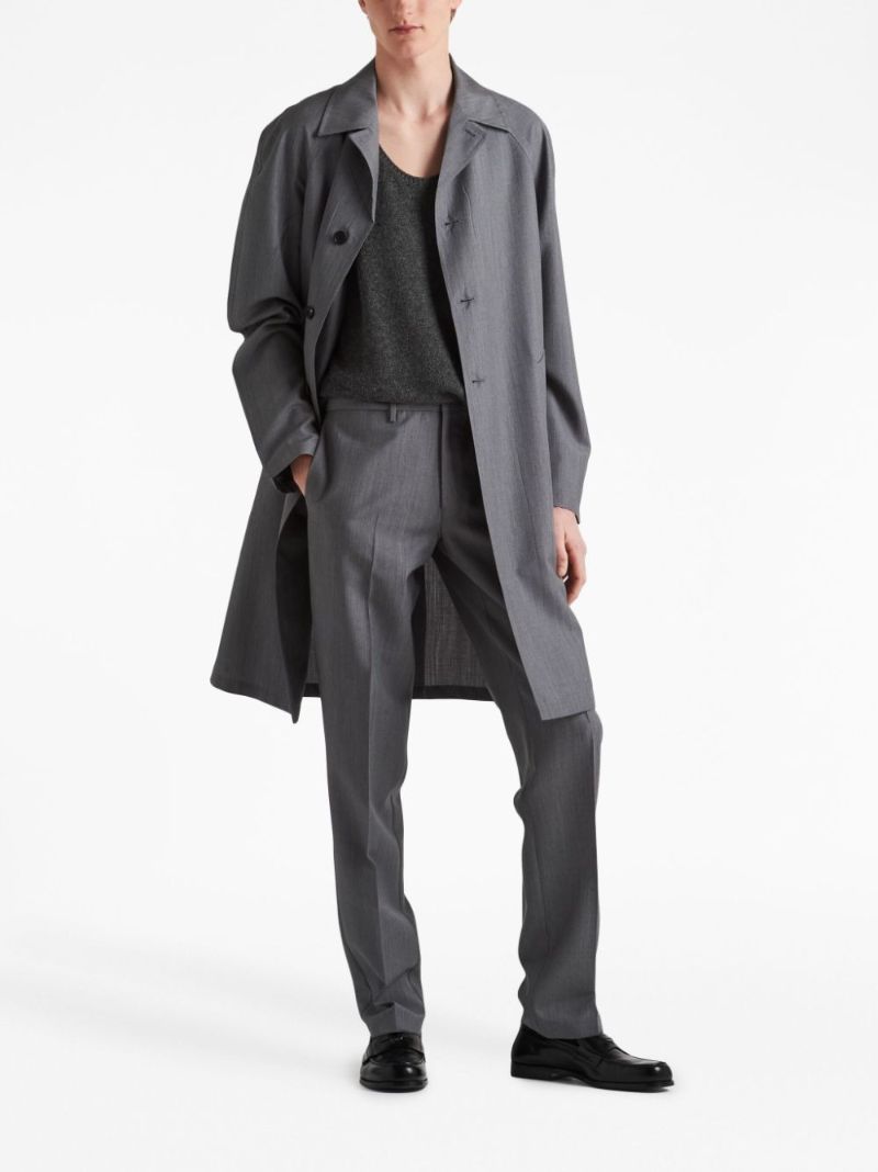 Grey Mohair Trousers